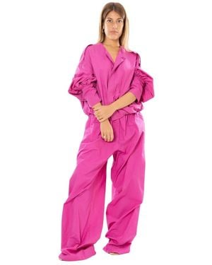 Thelatest Wide Trousers - Rosa