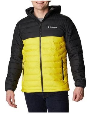 Columbia Powder Lite Hooded Jacket - Yellow
