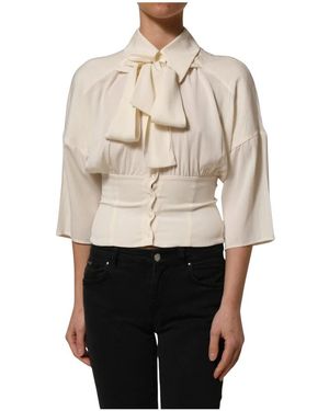 Dolce & Gabbana Blouses - Natural
