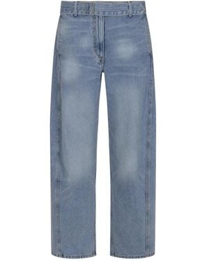 Magda Butrym Wide Jeans - Azul