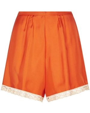 forte_forte Casual Shorts - Naranja