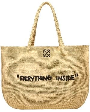 Off-White c/o Virgil Abloh Tote Bags - Metallizzato