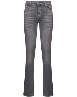 7 For All Mankind Boot-Cut Jeans - Grijs