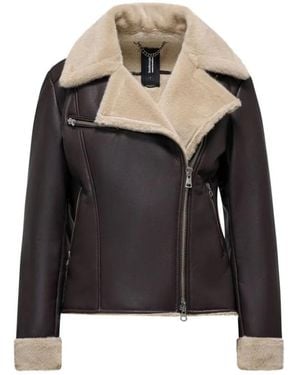 Bomboogie Leather Jackets - Black