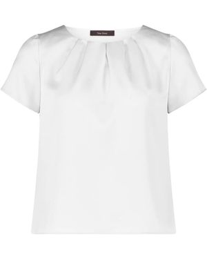 Vera Mont Elegante Satijnen Blouse - Wit