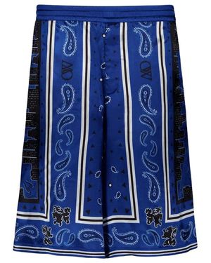 Off-White c/o Virgil Abloh Bermudas - Blue