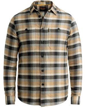 PME LEGEND Overhemden ,Veelkleurig ,Overshirt - Groen