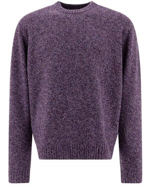 Stockholm Surfboard Club Round-Neck Knitwear - Purple