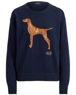 Ralph Lauren Truien & Vesten ,Blauw ,Katoen Truien