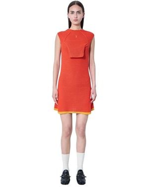 Kiko Kostadinov Knitted Dresses - Red