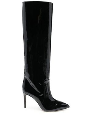 Paris Texas Heeled Boots - Black