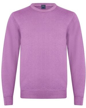 Fedeli Round-Neck Knitwear - Viola