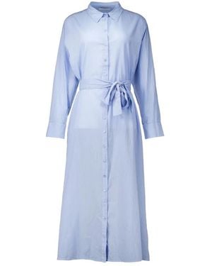 Bardot Shirt Dresses - Bleu