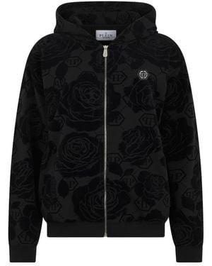 Philipp Plein Zip-Throughs - Zwart