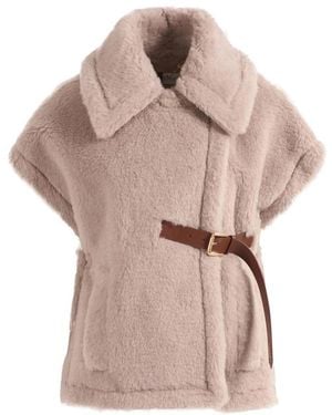 Max Mara Newabavo Cape - Roze