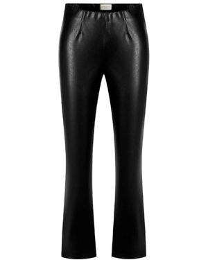Seductive Leather Trousers - Negro