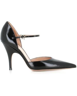 Gianvito Rossi Mary Ribbon Pump - Zwart