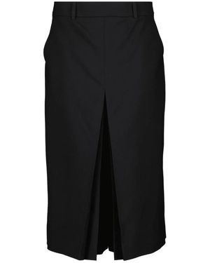 Saint Laurent Midi Skirts - Black