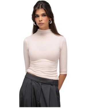 GUAJA. Tops ,Roze ,Tops - Wit
