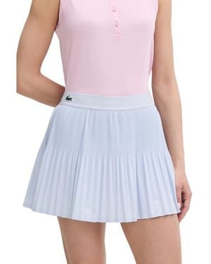 Lacoste Ultra Dry Tennisrok Met Voering - Paars