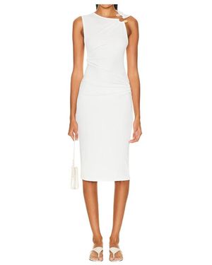 Christopher Esber Kleedjes ,Wit ,Polyester Callisto Trinity Tank Dress