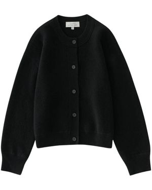 Studio Nicholson Truien & Vesten ,Zwart ,Wol Arvine Cardigan