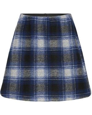 Ichi Short Skirts - Azul