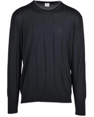 Eleventy Pullover Mit Rundhalsausschnitt - Blau