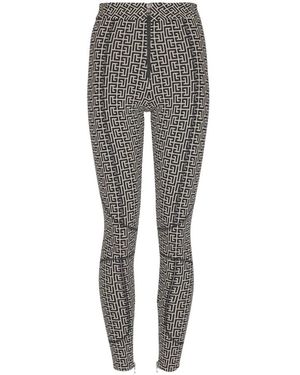 Balmain Leggings - Gris