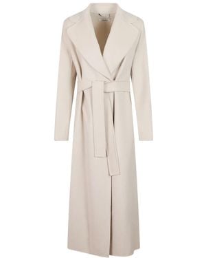 Max Mara Belted Coats - Neutro