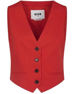 MSGM Vests - Red