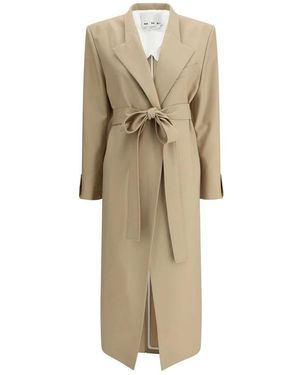Sa Su Phi Elegant Lauren Trench Coat - Natur