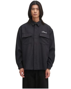 Rhude Boxy Work Shirt - Schwarz