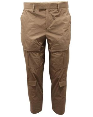 Neil Barrett Slim-Fit Pants - Natural