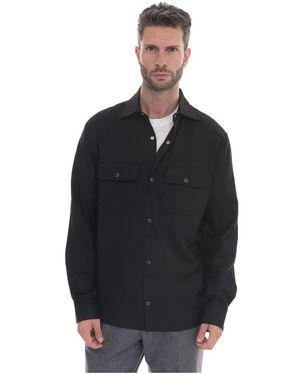 Marco Pescarolo Light Jackets - Black