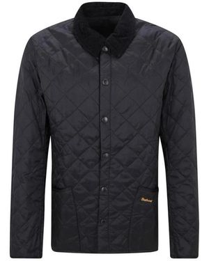 Barbour Gewatteerde Heritage Jas - Blauw