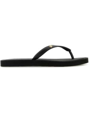 Tory Burch Flip Flops - Black