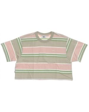 Obey Tops ,Korte T-Shirt Pembroke Box Tee - Groen