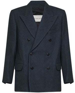 Dries Van Noten Blazers - Blue