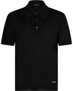 Prada Polo Shirts - Black