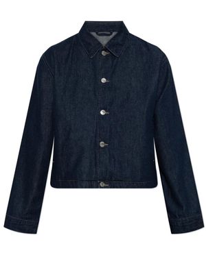Samsøe & Samsøe Denim Jackets - Bleu
