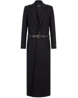 DSquared² Jassen ,Zwart ,Belted Coats