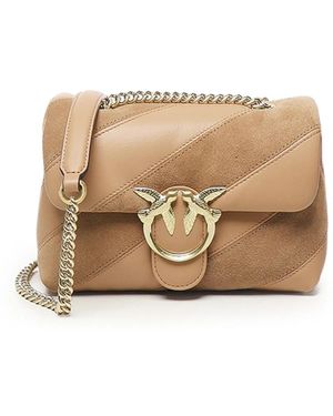 Pinko Cross Body Bags - Naturel