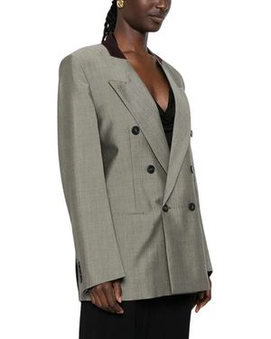 Victoria Beckham Blazers - Grey