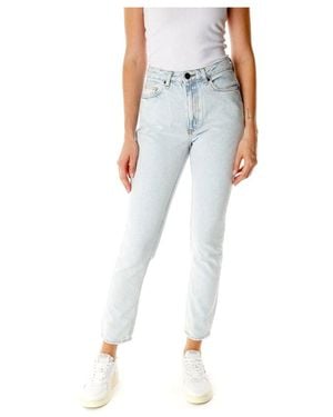 American Vintage Cropped Jeans - Blue