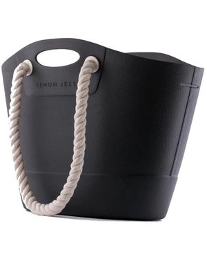 Lemon Jelly Tote Bags - Negro
