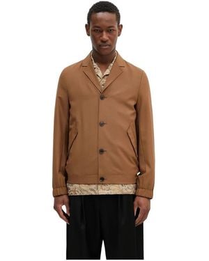 Paul Smith Virgin Wool Blazer - Bruin