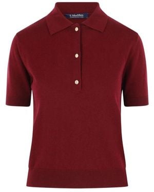 Max Mara Polo Shirts - Rojo
