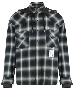 Maison Mihara Yasuhiro Casual Shirts - Zwart