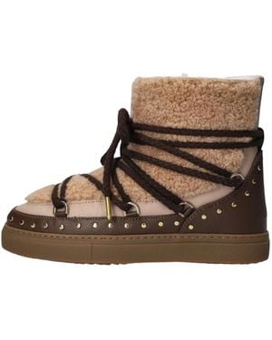 Inuikii Curly Rock Fur Boot - Bruin